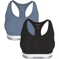 Calvin Klein Underwear Bralette BRALETTE 2PK (Packung, 2er-Pack) Körpernahe Passform mit elastischem Bund
