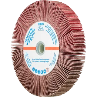 PFERD TOOLS Lamellenschleifrad für Winkelschleifer FR WS M14 für Edelstahl - 44782612