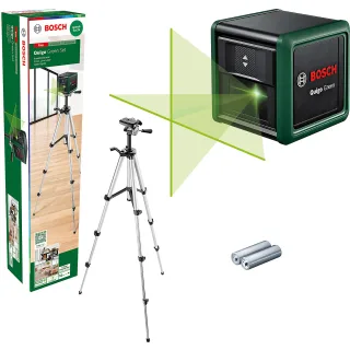 Bosch Kreuzlinien-Laser Quigo Green Set - 0603663C04