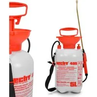 Hecht Drucksprühgerät 405 mit Messingdüse Schultergurt, 5 Liter, 49 cm Lanze, 3bar