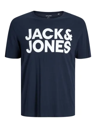 JACK&JONES - JJECORP LOGO TEE SS O-NECK NOOS PLS navy blazer