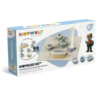 Kidywolf Elektrizität- Experimentierkasten 11-tlg.