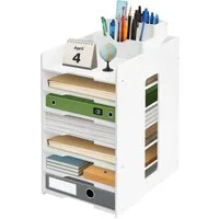 Youyijia Aufbewahrungsdose Dokumentenablage A4 Briefablage Schreibtisch