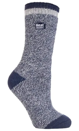 Heat Holders - Gemusterte warme Damen-Winter-Thermosocken 4-8 UK