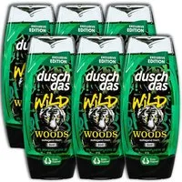 duschdas Duschgel 6erPack Duschdas Duschgel Wild Woods 3in1 Shower Gel 6 x 225 ml, 6-tlg., Duschbad mit aufregend-frischem Duft