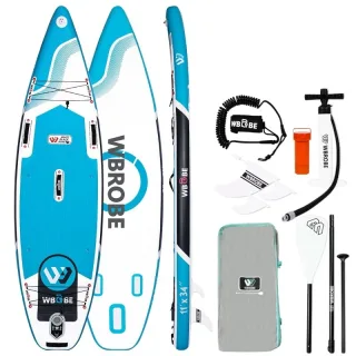 WaveRite 335*86*15CM Inflatable Stand Up Paddle Board Foot Pedal Design Load Capacity up to 200kg Ultra-Light SUPBoard F