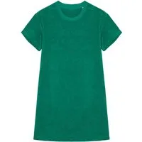 Native Spirit Sweatkleid Umweltfreundliches Damen-T-Shirt-Kleid aus Frottee