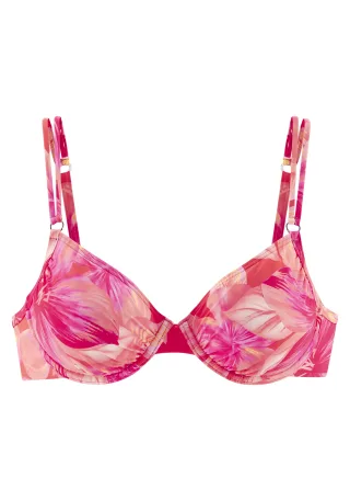 s.Oliver LM Bügel-Top peach-print - Gr. - 38C