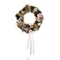 CreaFlor Home Dekokranz Mehrfarbig, Durchmesser 30 cm