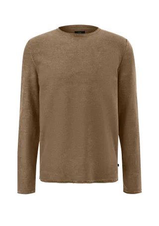 qs - Strickpullover braun - Gr. - M