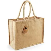 Westford Mill Umhängetasche Classic Jute Shopper 42 x 33 x 19 cm