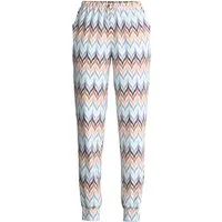 CALIDA Pyjamahose Favourites Tiles Damen (1-tlg) weiche Interlock-Qualität mit komfortablen Bündchen