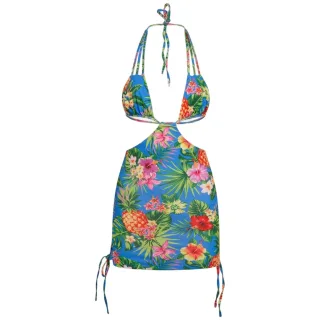 Honeyz - Bodycon Kleid für Damen, Gerafft, Schmal (Gelb)