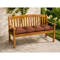 Best for Garden Dekokissen Bankauflage 120x40 cm für 2-Personen-Bänke – Rutschfest & Wetterfest, für 2 Personen