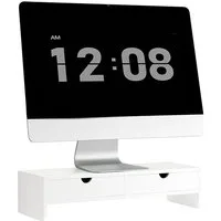 SoBuy Monitor-Halterung BBF02, Schreibtisch Organizer Bildschirmerhöhung Monitor Ständer, (Bildschirm Ständer Monitorerhöhung Bildschirmerhöher Monitorständer)