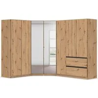 rauch Schrank-Set Kleiderschrank Schrank Garderobe Wäscheschrank COSTA Größe 208x253 cm, (Set, 3-St., in 3 Ausstattungen BASIC/CLASSIC/PREMIUM), viel Platz, grifflose Front und Push-to-Open Funktion MADE IN GERMANY