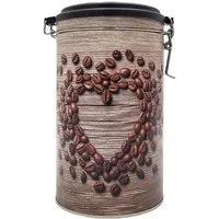 BURI Kaffeedose Vakuum Kaffeedose Metall Kaffeebox Kaffeebehälter Kaffeespender Kaffee, Metall