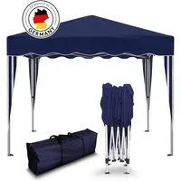Kronenburg Faltpavillon 3x3 m wasserdicht - Gartenpavillon, Partyzelt stabil, UV-Schutz 50+, Wetterfester Schutz, Leichter Aufbau, Inklusive Tragetasche & Zubehör