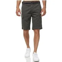 Tazzio Cargoshorts A200 Cargo Shorts inkl. abnehmbarem Gürtel