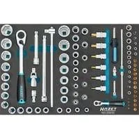 Steckschlüssel-Satz 163-258/92, 1/4" und 1/2", Werkzeug-Set 92-teilig