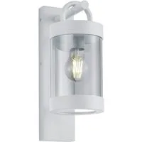 TRIO Leuchten Außen-Wandleuchte Landhausstil Laterne hängend, Höhe 33cm, LED wechselbar, Warmweiß, Landhaus-Stil Wand Außenleuchte zur Fassadenbeleuchtung, inkl. E27 LED