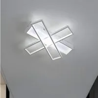 ZMH LED Deckenleuchte Dimmbar Innen Kronleuchter für Wohnzimmer Büro Küche, LED fest integriert, Dimmbar