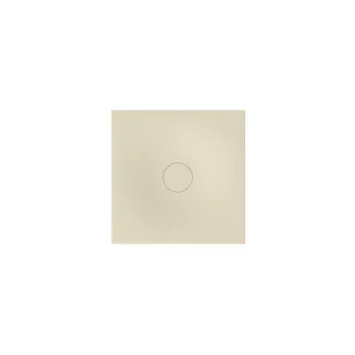 Bette BetteAir Duschfliese 7350-006AE 900 x 900 mm, jasmin, Rechteck, glasierter Titan-Stahl