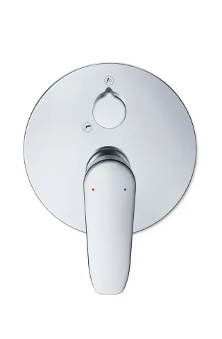 Duravit B.1 Einhebel-Wannenmischer Unterputz Chrom Hochglanz 170x86x170 mm - B15210018010 B15210018010