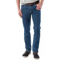 Stooker Men Straight-Jeans Frisco Herren Stretch Jeans - Blue Stone / Blau
