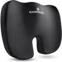KAISERWERK Sitzkissen Ergonomisches Steißbeinkissen, Orthopädisches Sitzkissen, Erhöhter Sitzkomfort