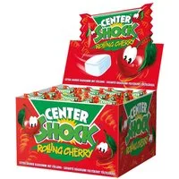 CENTER SHOCK Süßigkeit, Center Shock Rolling Cherry saures Kaugummi mit Kirschgeschmack 400g
