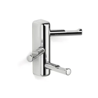 Giese Mehrfachhaken 11047-02 chrom, starre Ausführung, dreiteilig