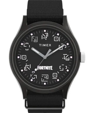 Timex Mk1 X Fortnite Herren Schwarz Uhr TW2W97000