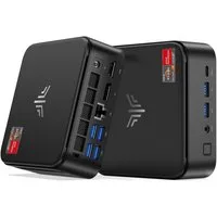 NiPoGi Mini PC AMD Ryzen 7 7730U, 16GB RAM LPDDR4X 512GB SSD, Windows 11 Pro Mini-PC (AMD Ryzen 7 7730U, AMD Radeon™ Graphics (Vega 8), 16 GB RAM, 512 GB SSD, Luftkuhlung, Triple 4K Display,WiFi 6 Leiser Desktop Büro PC für Home Office Schule)