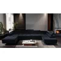 Muffo Ecksofa WILD U MAXI, 2x Bettkasten, mit Schlaffunktion