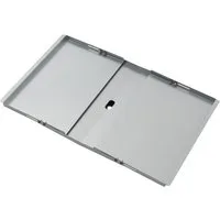 TAINO Grillschale, Stahl, Universal Fettwanne, Gasgrill, Verzinkter Stahl, 53-78 cm