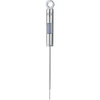 RÖSLE Kochthermometer Barbecue Gourmet-Thermometer, 25066, Grillthermometer digital, °C und °F, -40°C bis +200 °C, Edelstahl