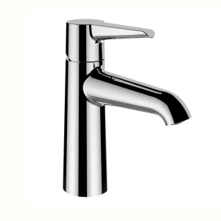 LAUFEN Waschtischarmatur PURE Festauslauf Ausladung 110mm ohne Ablaufventil chrom HF901702100000