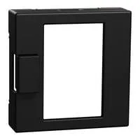 Zentralplatte matt Uni-Temperaturregler Typ MEG5775-0403 für System M Thermostat schwarz (matt), Retail