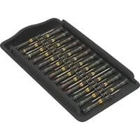 Kraftform Micro ESD Big Pack 1 Schraubendreher-Satz schwarz/gelb, 25-teilig
