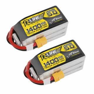TATTU R-Line Version 5.0 22.2V 1400mAh 150C 6S LiPo Battery XT60 Plug for SpeedyBee Master 5 V2 iFlight Nazgul5 V3 HD RC