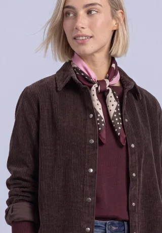 Street One - Tuch mit grafischem Muster rustic rouge - Gr. - One size