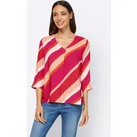 heine Klassische Bluse Druckbluse 3/4-Arm