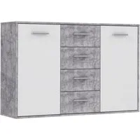 FORTE Sideboard Sideboard, verschiedene Dekore, Schubkästen, B/H/T 122,6/81,7/34,2 cm, Stauraum