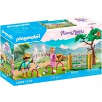 Playmobil® Königskinder im Spielgarten (71849), Playmobil Princess Magic Konstruktions-Spielset, (58 St)