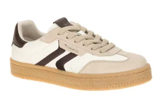 Tamaris 1-23723-44 Halbschuhe Plateau Sneakers wei? offwhite comb bequem & st...