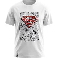 DC Comics Print-Shirt DC Comics Superman Herren Kurzarm T-Shirt Gr. S bis XXL - 100% Baumwolle