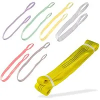 KesTek Hebeband Hebeband mit Schlaufen 3t 2m