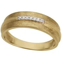 Firetti Diamantring Schmuck Geschenk Gold 333 Damenring Goldring Diamant, mit Brillanten