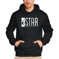 Flash Hoodie STAR Laboratories Sweatshirt mit Kapuze Flash TV S.T.A.R. Hoodie